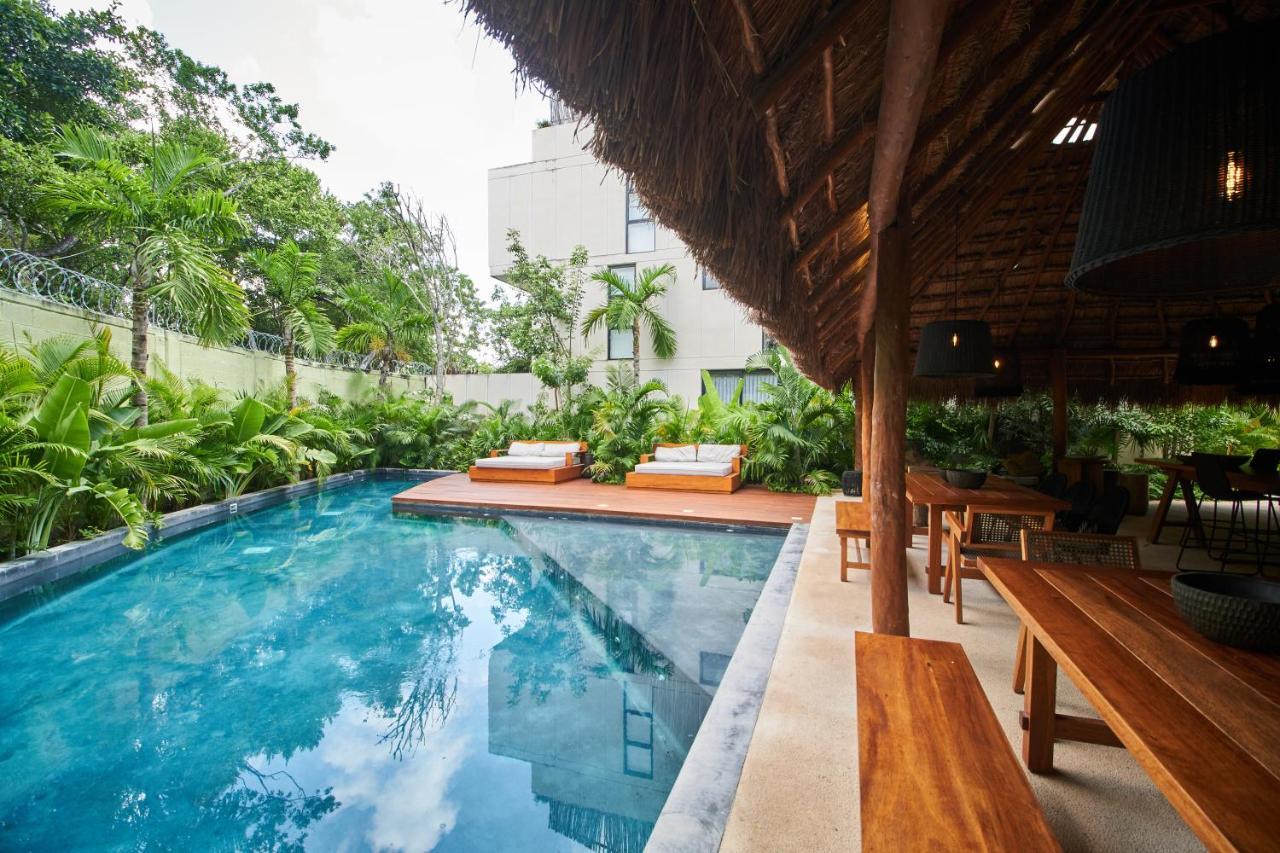 Private Pool And Rooftop In Aldea Zama, 24 7 Security In A Gated Community 15 Tulum Exterior foto